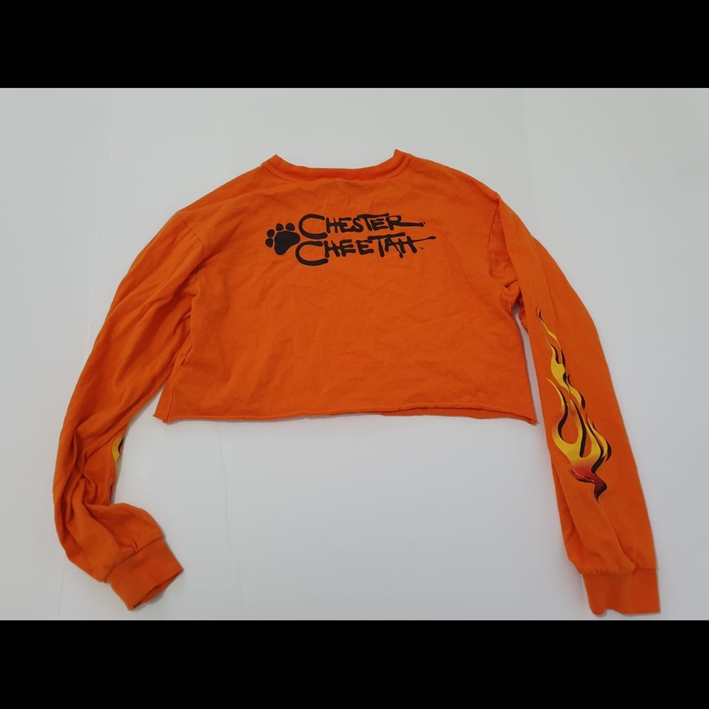 Flamin Hot 🔥 Cheetos CROP TOP RARE Size MEDIUM .